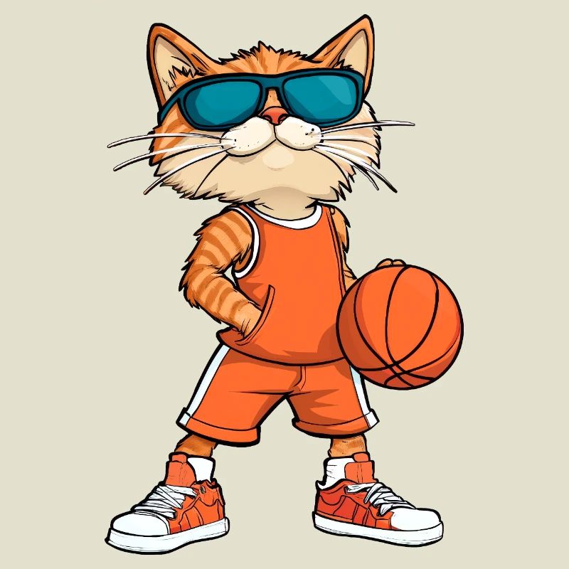 Cool Cat Basketteur