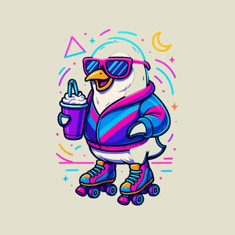 Roller Pinguin
