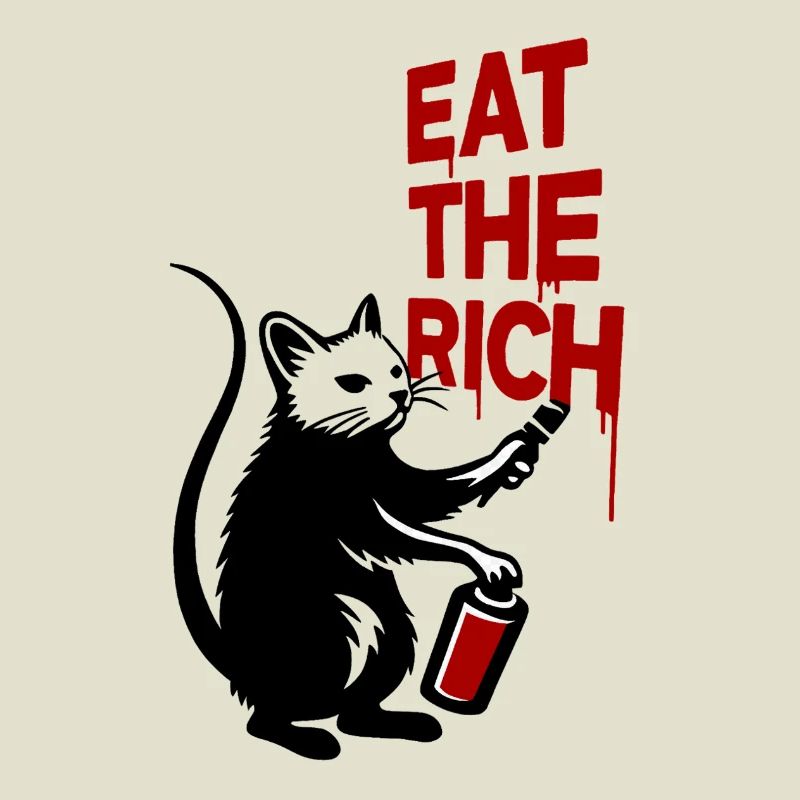 Protest chat graffiti imprimer