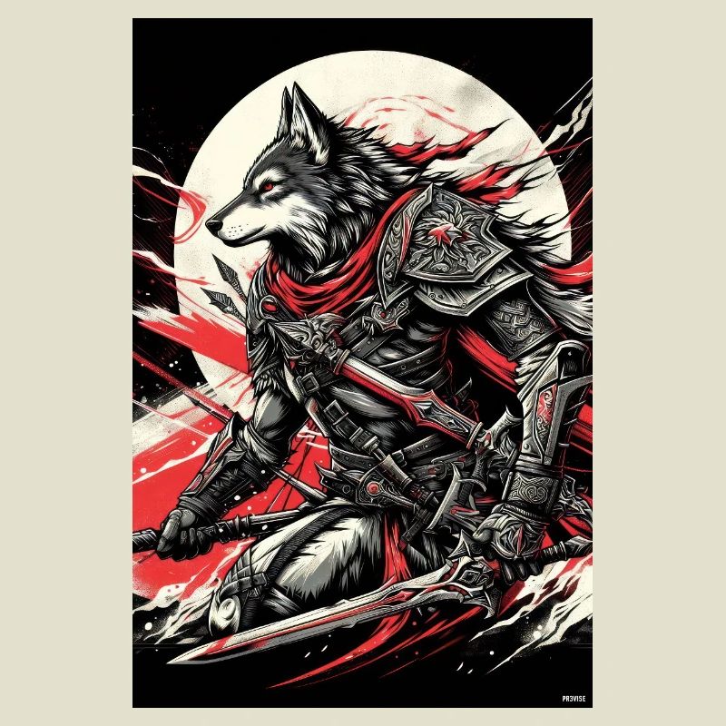 Moonlit Warwolf Armor