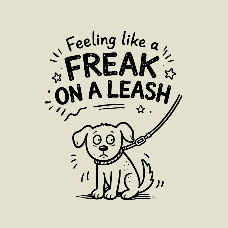 Feeling Like A Freak On A Leash Statement