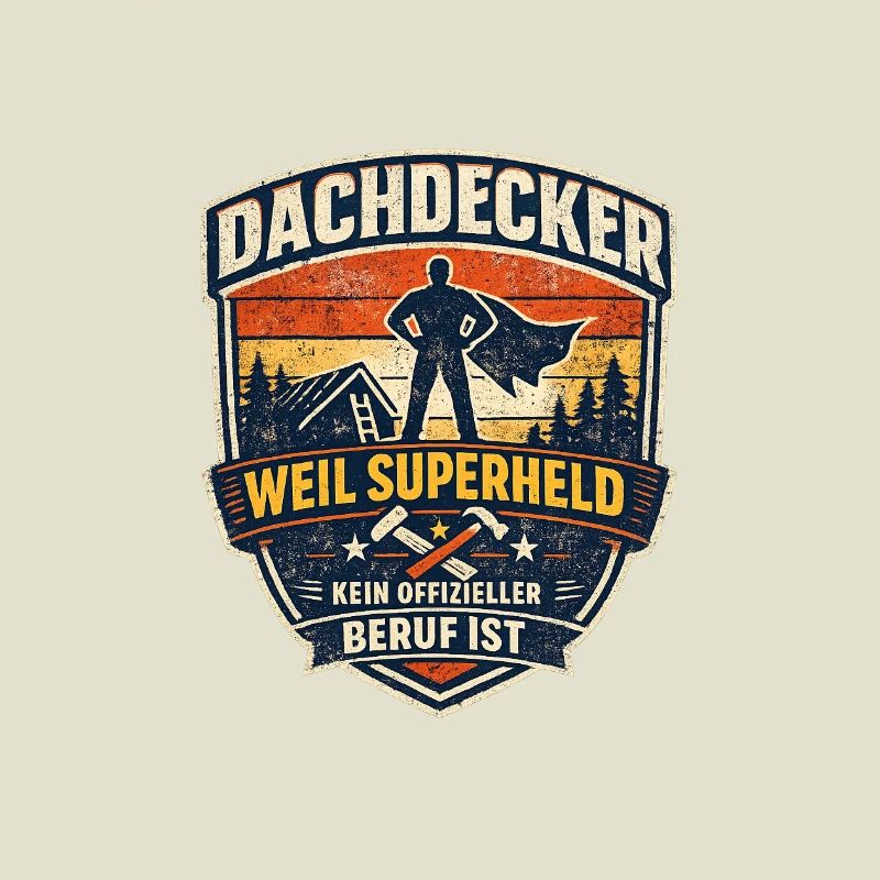 Dachdecker Superheld
