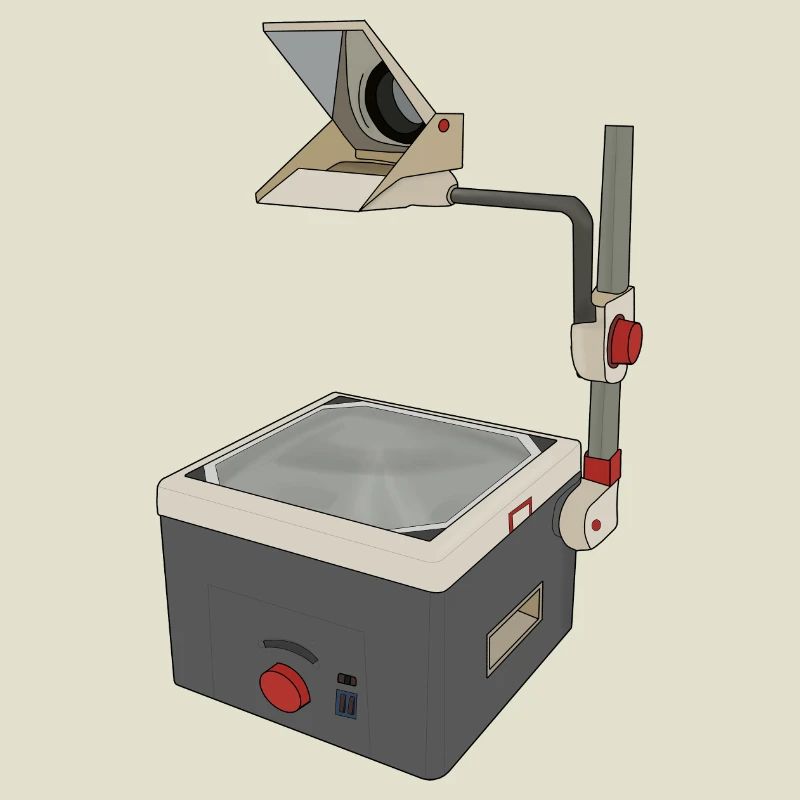 OHP 80s 90s Overhead Projector
