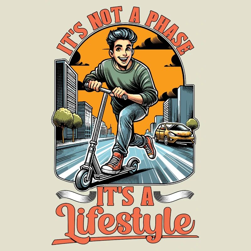 Scooter It's Not A Phase It's A Scooter Driver