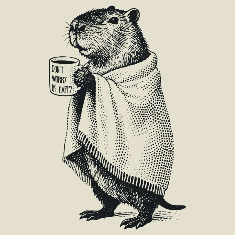 Don’t Worry Be Cappy - Automne Hiver Capybara