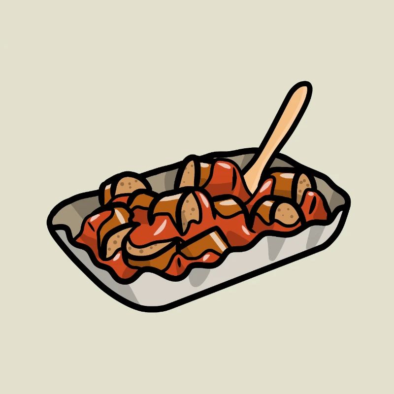 Berlin Currywurst Bratwurst Wurst Curry Grill