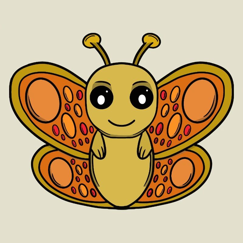 Sonnenchibi-Schmetterling