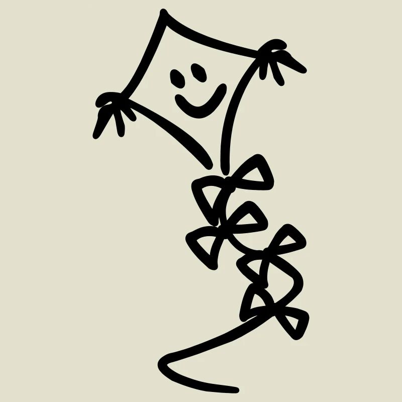 Kite with face