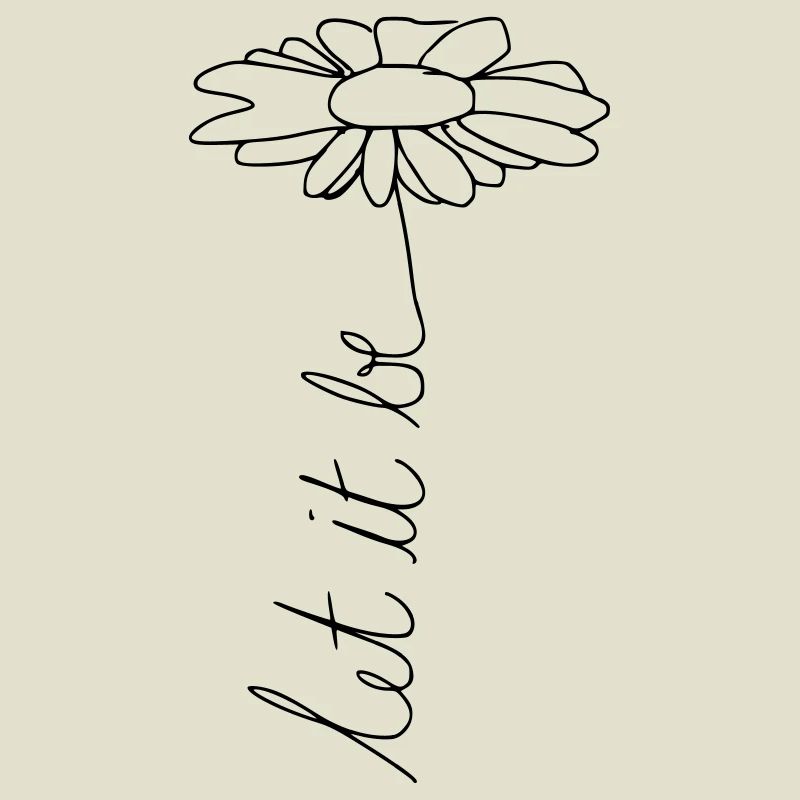 let it be.