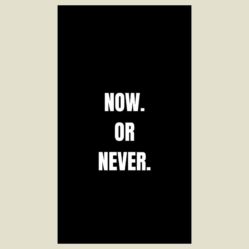 Now or Never - Grosse faute de frappe