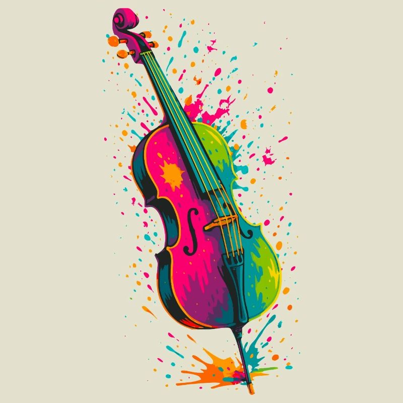 Violoncelle Splash