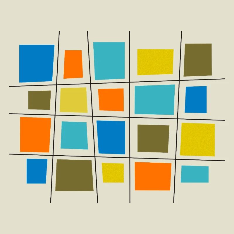 Farbiges Patchwork von Cean