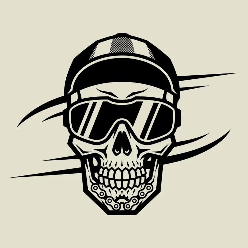 Skull Bicycle VTT VTT Conception de VTT