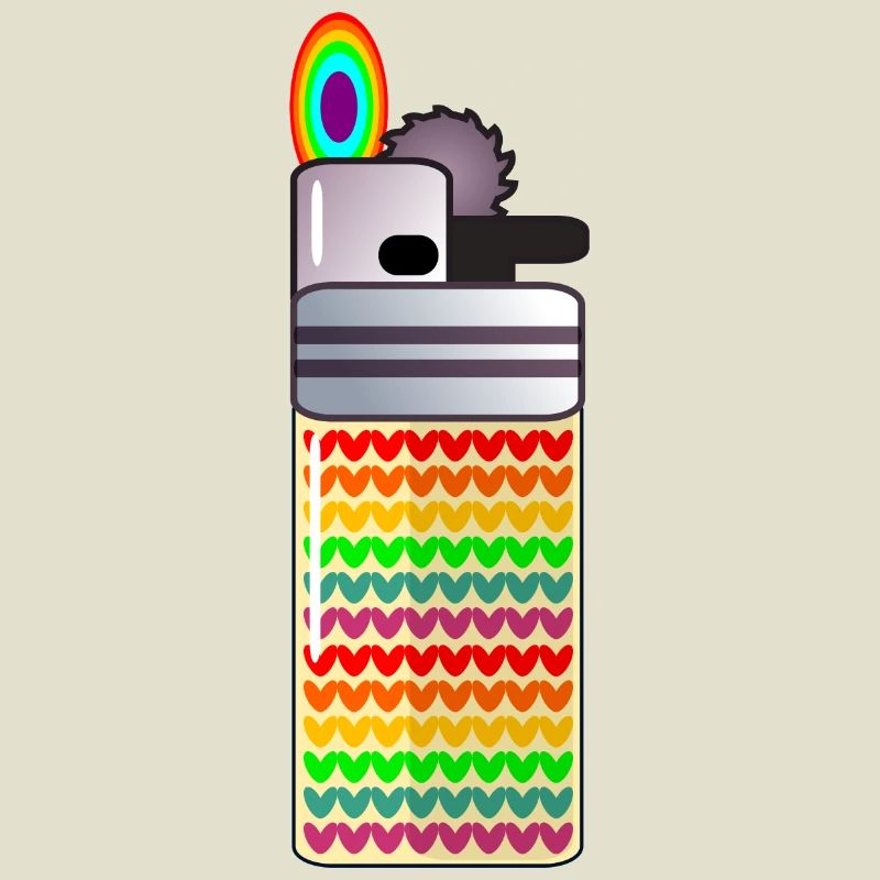 RAINBOW - LIGHTER SMOKING