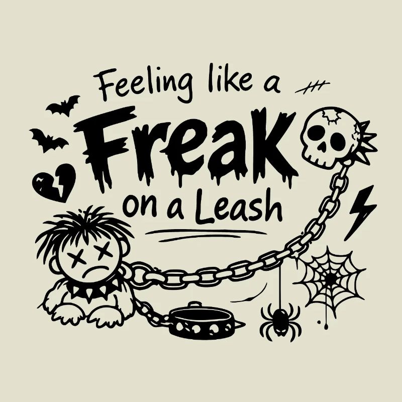 Feeling Like A Freak On A Leash Statement