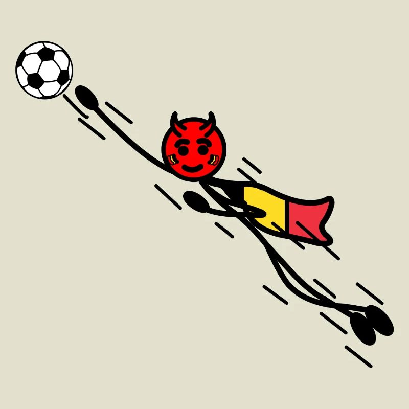 Flying Red Devil hero keeper
