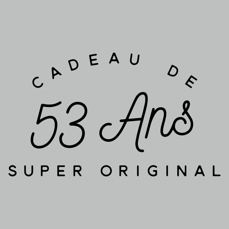 Cadeau 53 ans 