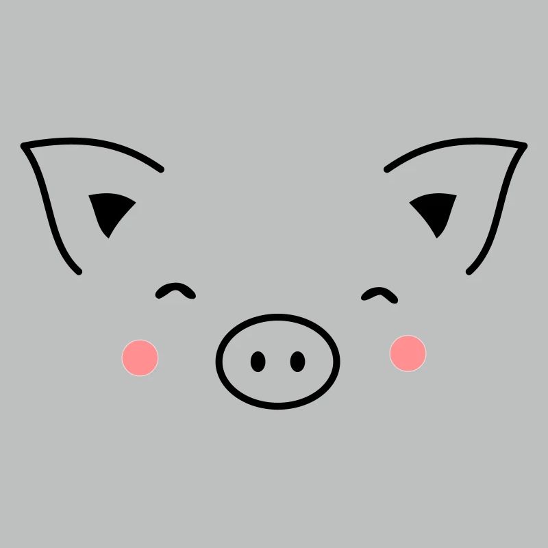 Schwein Sau Schweinchen Ferkel Eber I Geschenkidee