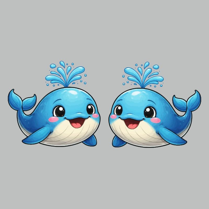 Bébés baleines