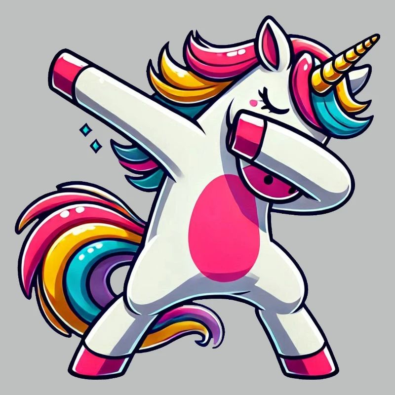 Dab Einhorn Dabbing Einhörner Unicorn Mädchen