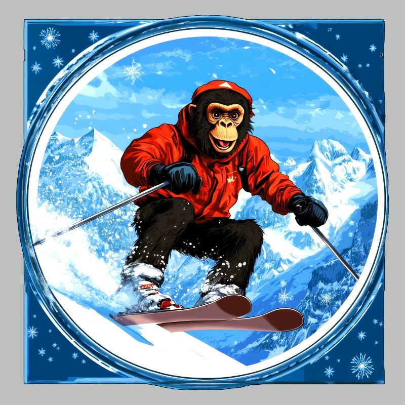 Singe de ski