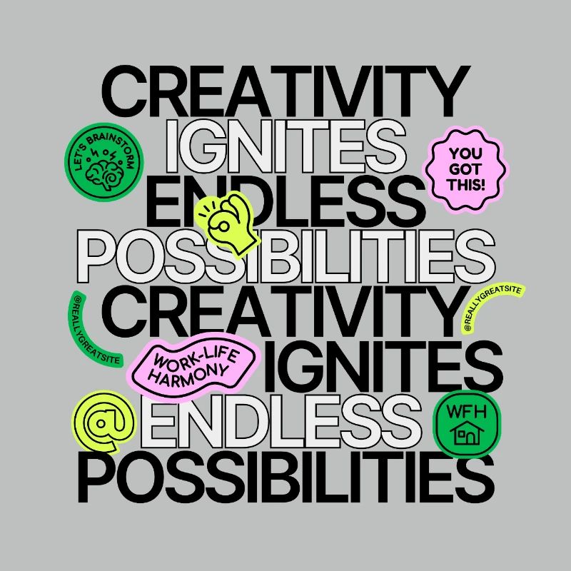 Creativity Ignites Endless Possibilities