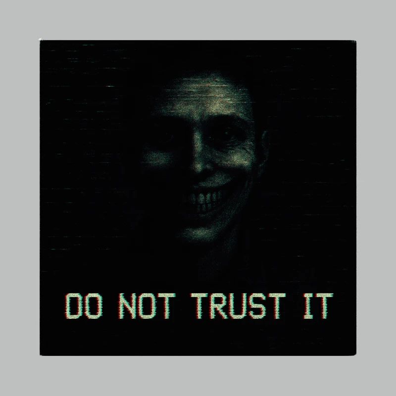 Do Not Trust It Glitch Horror