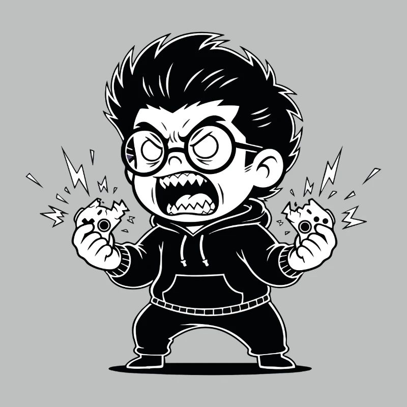 Gamer Anger Controller Broken Rage