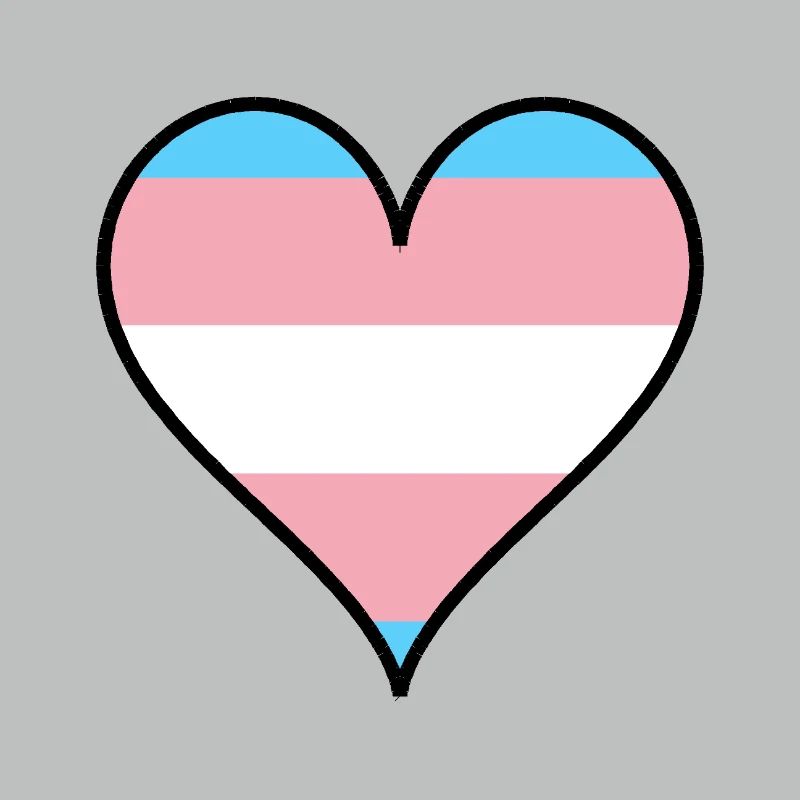Trans Pride Herz