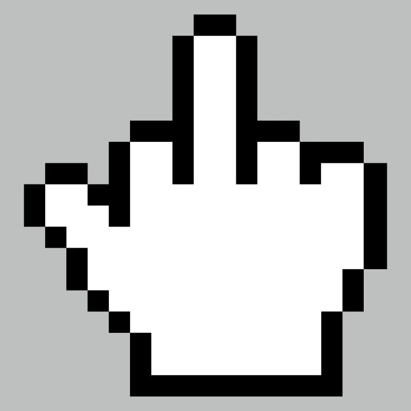 Mouse Hand Middle Finger Mouse Pointer