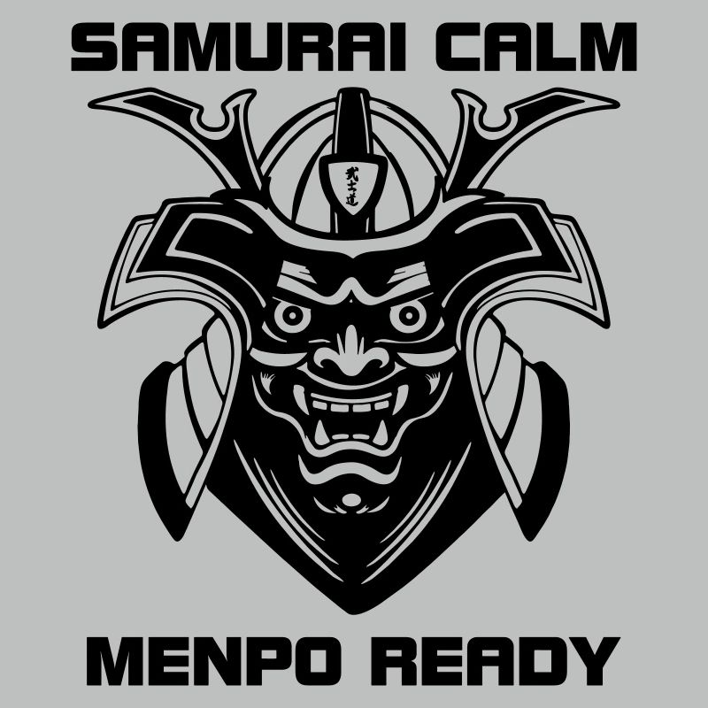 Samurai Calm – Menpo bereit
