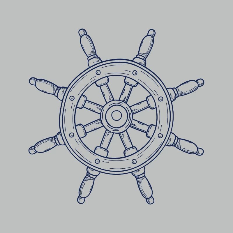 Conception de volant dessiné à la main