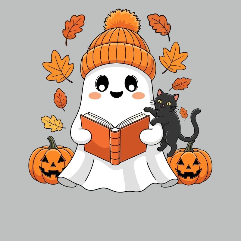 Herbstgeist Leseabend mit Katze