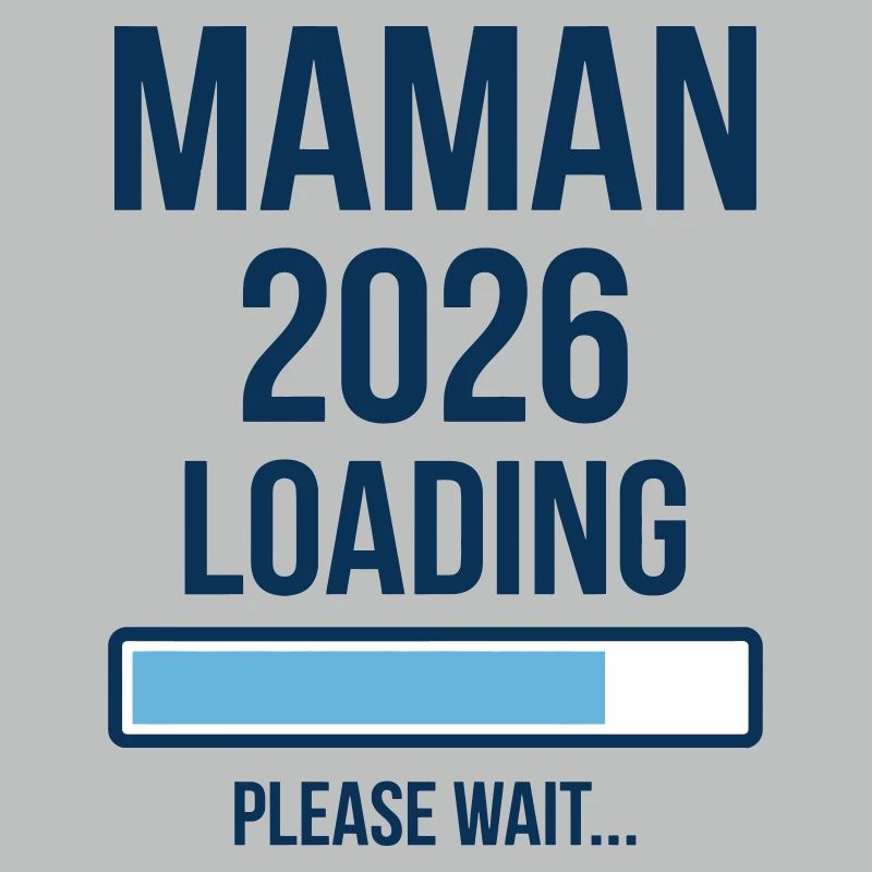 Maman 2026 Loading Annonce Grossesse