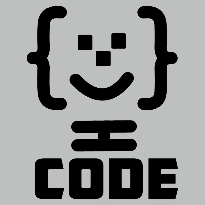Hauptprogrammierer-Code-Logo mit Text CODE