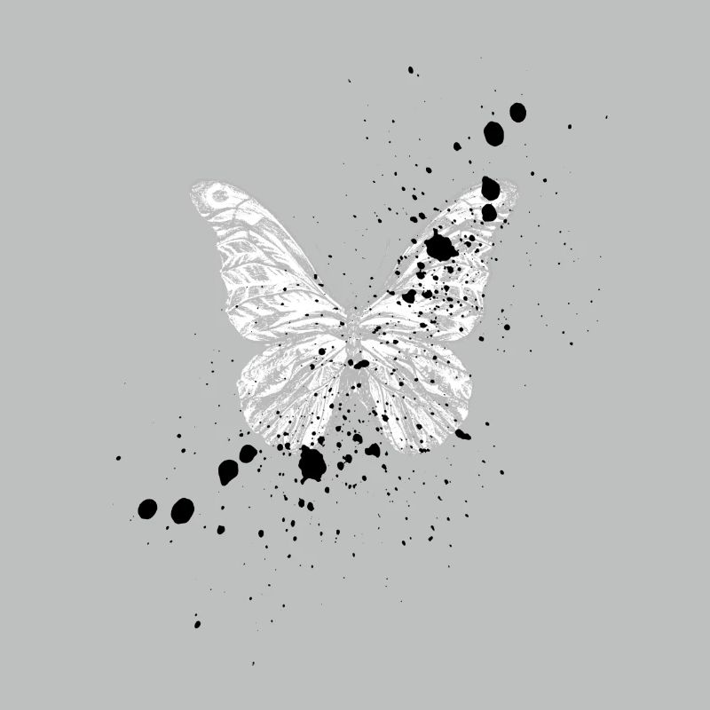 Weißer Schmetterling 
