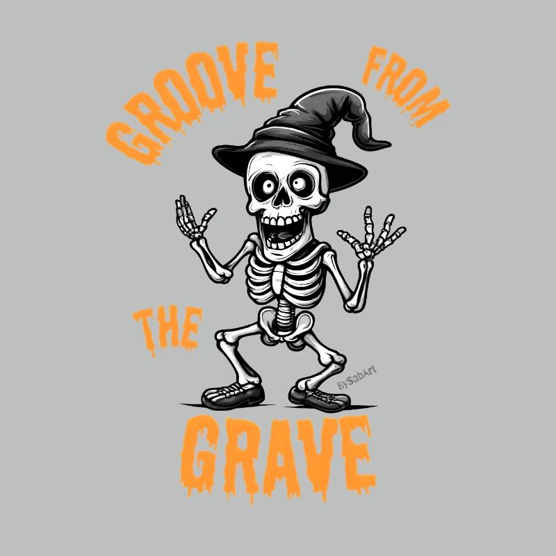 Halloween Dancing Skeleton – Fun Style