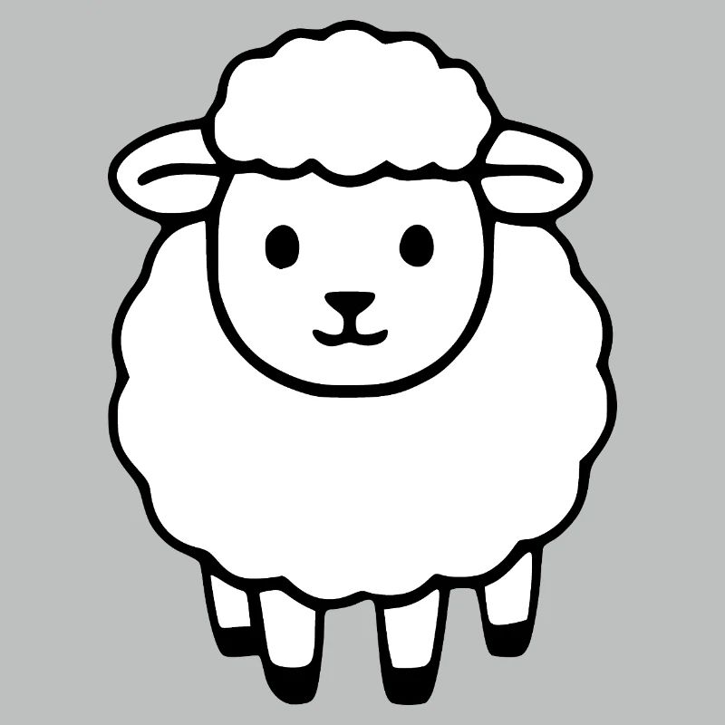 Schaf Schäfchen Lamm