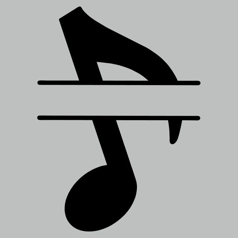 Textbanner Musiknote