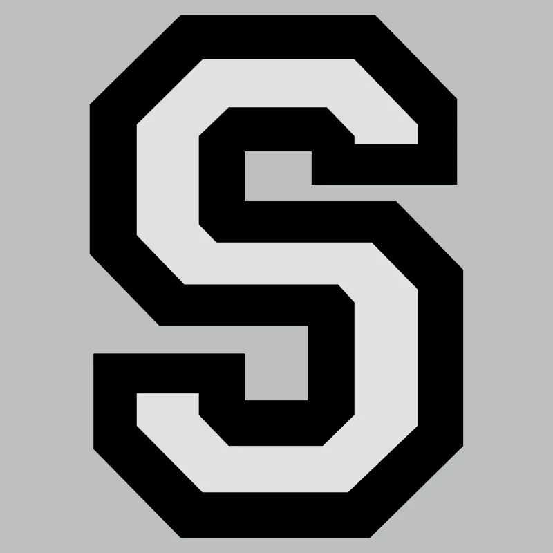 Buchstabe S (zweifarbig)