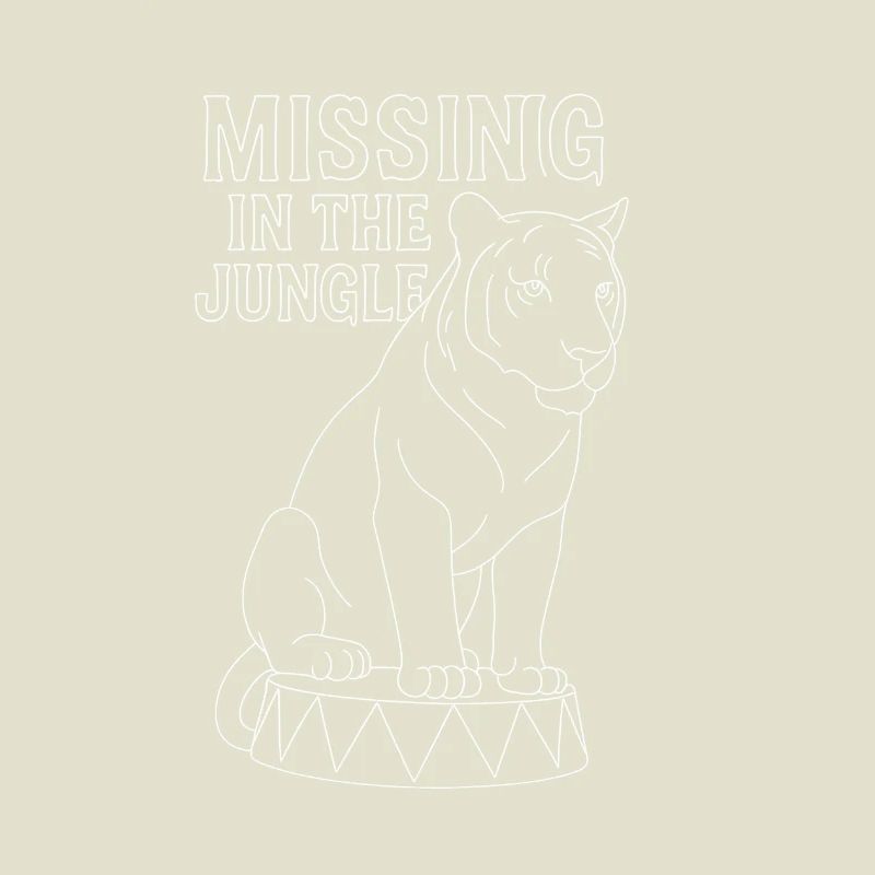 Missing in Jungle Tiger Drum