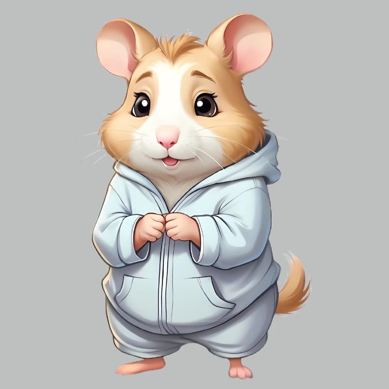 Cuddly Hero Hamster Pull à capuche