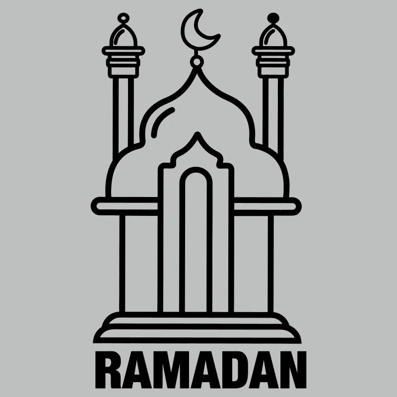 Mosquée du Ramadan transparente