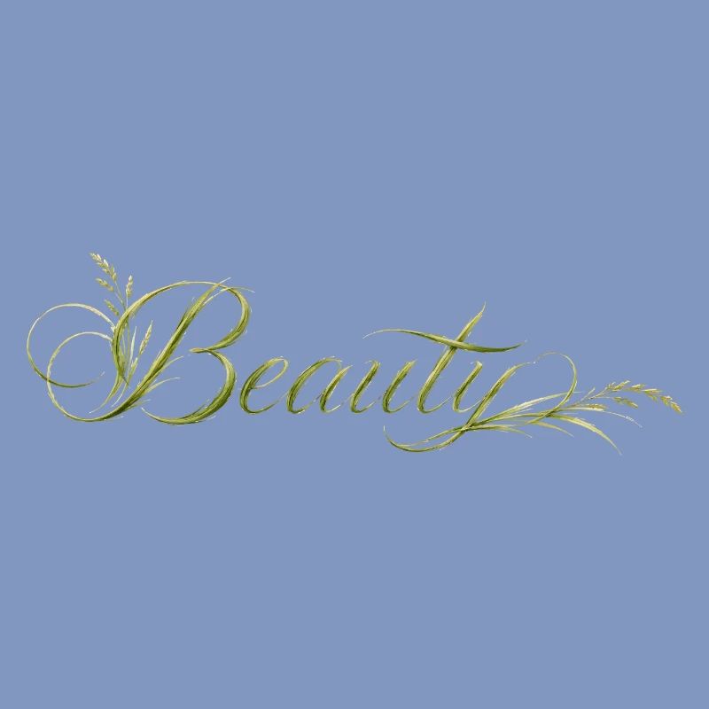 Beauté Lettres, Design de la nature