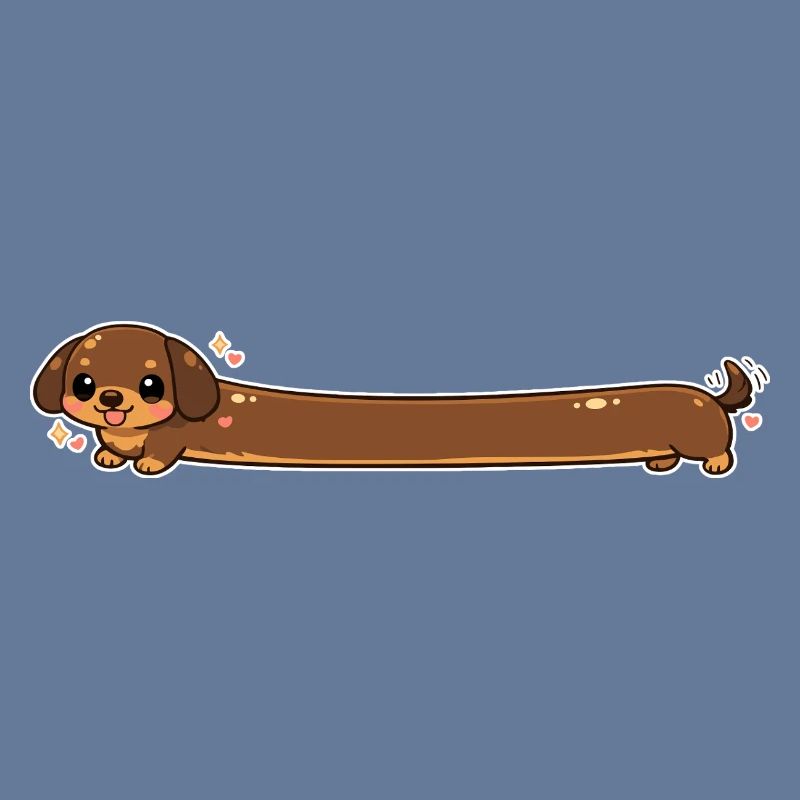 Long, teckel mignon