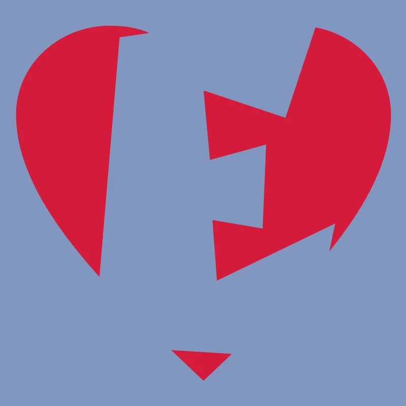I love E - Herz E - Buchstabe E