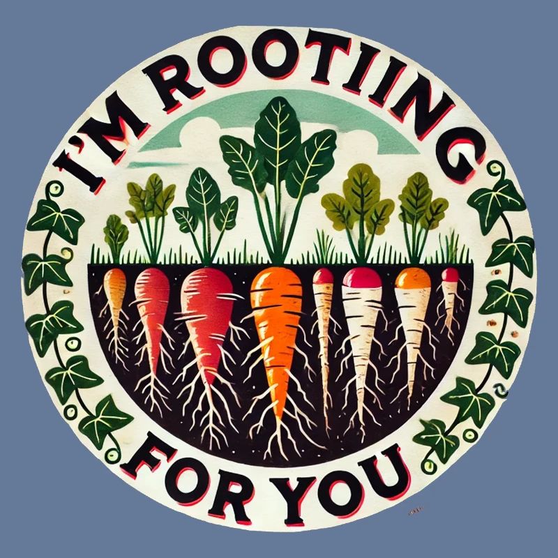 Rootin' Carrot Patch Round