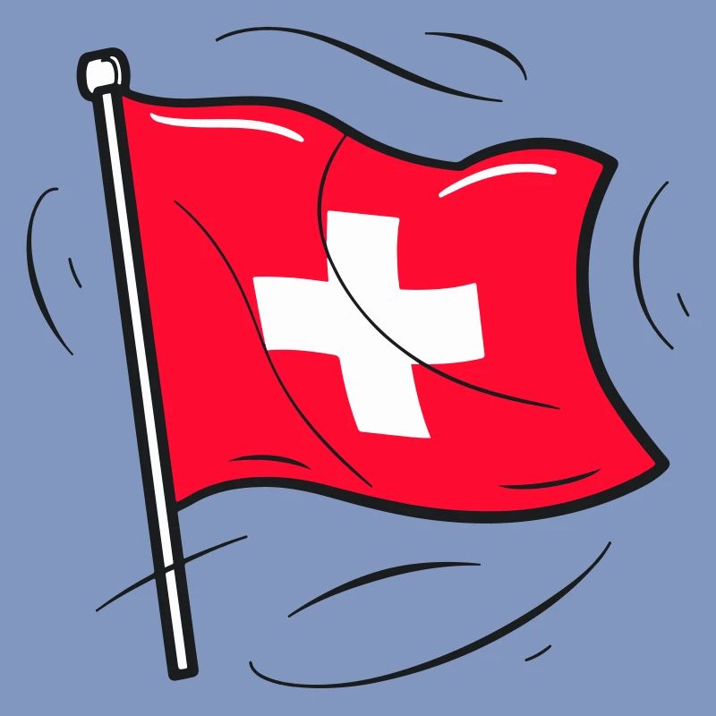 Drapeau suisse Patriot Design