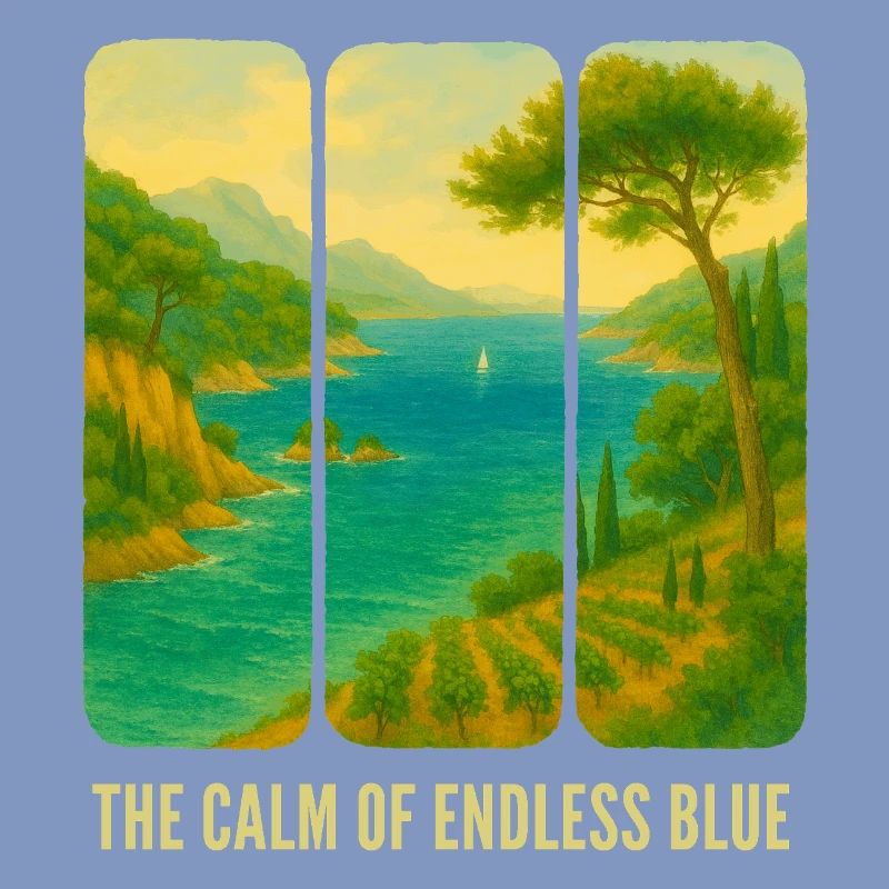 Die Ruhe des blauen Horizonts