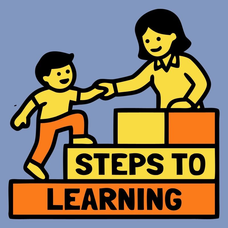 Steps to Learning School Logo